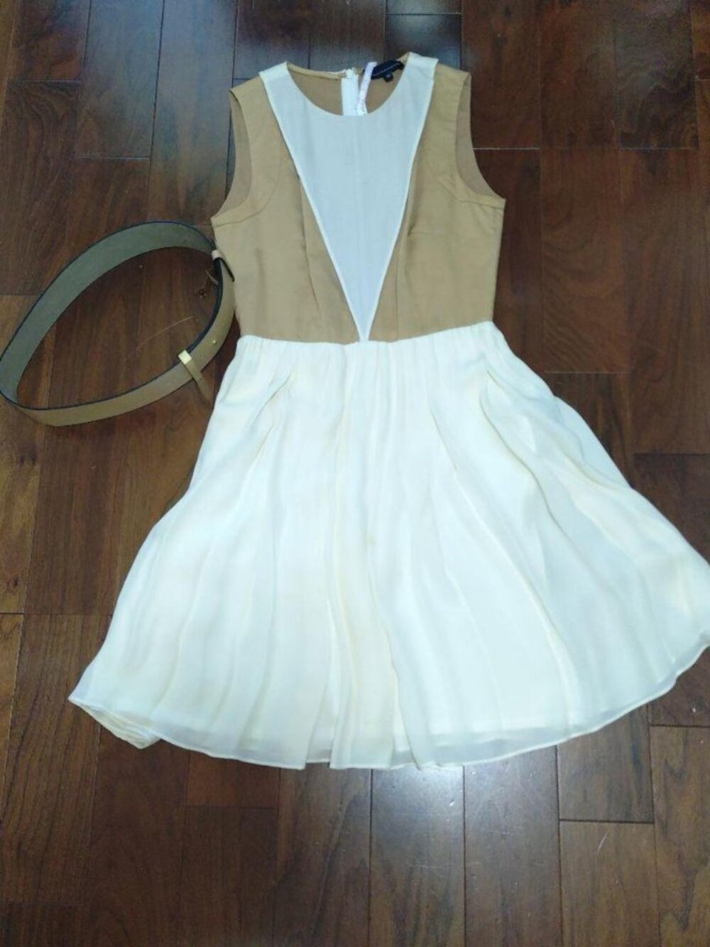 Beige White Italian Brand